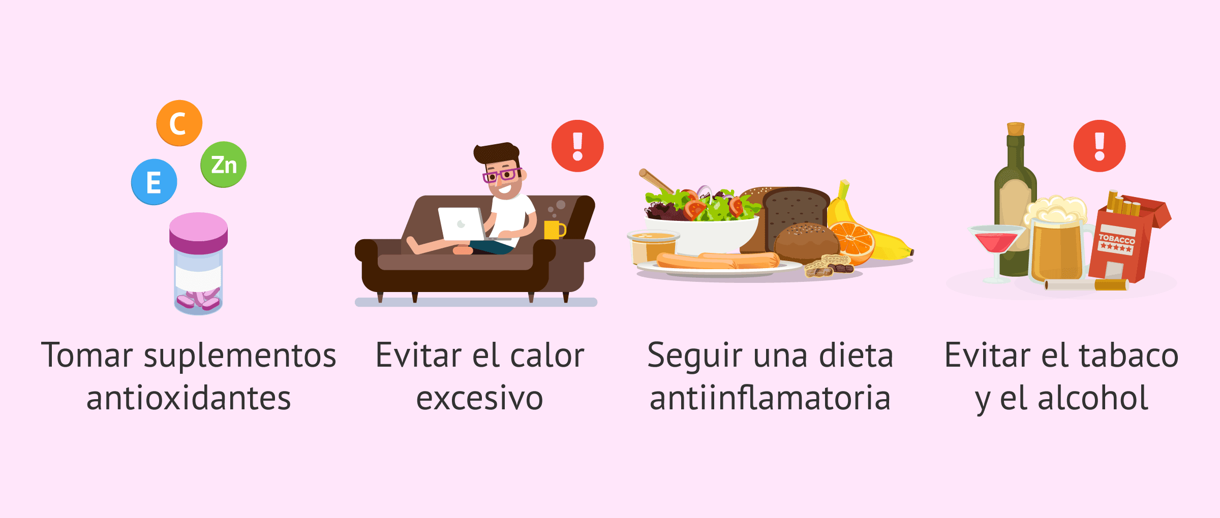 Imagen: Hábitos y suplementos para mejorar la calidad seminal con varicocele