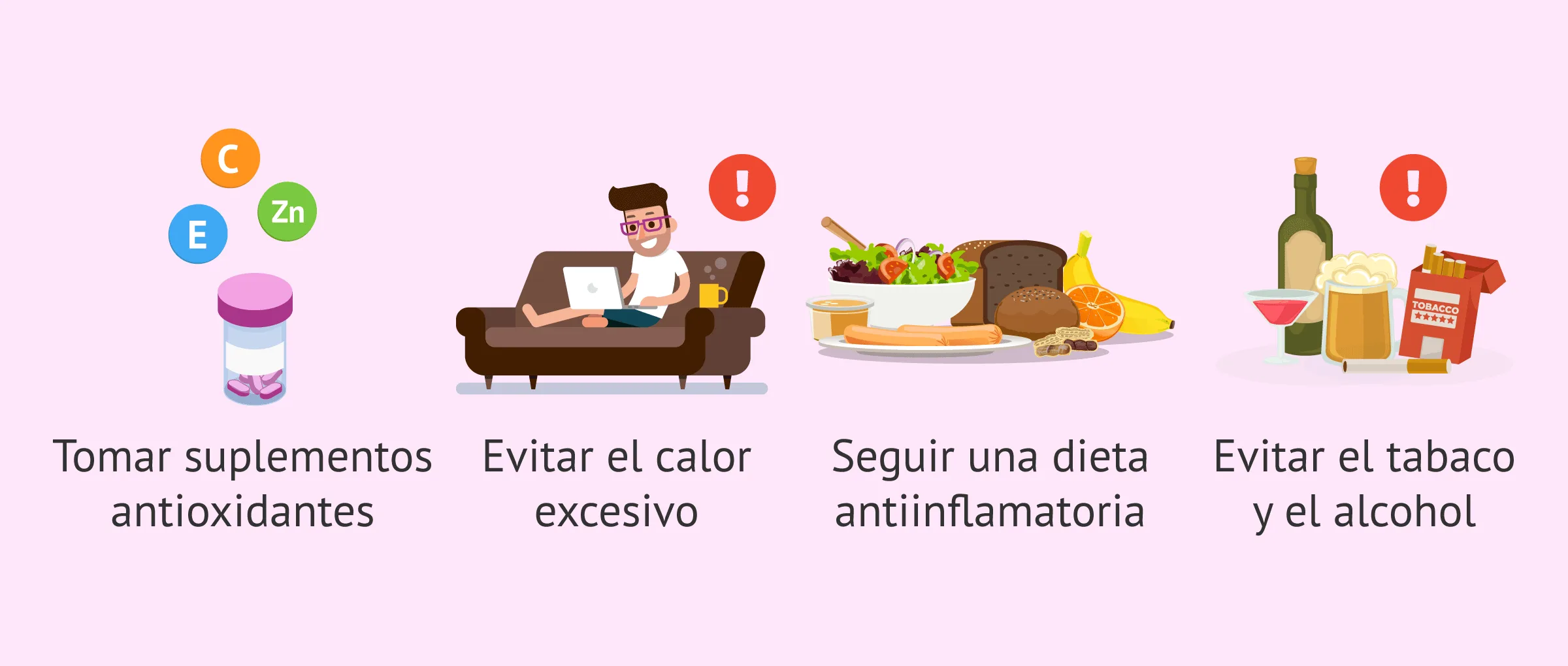 Imagen: Hábitos y suplementos para mejorar la calidad seminal con varicocele