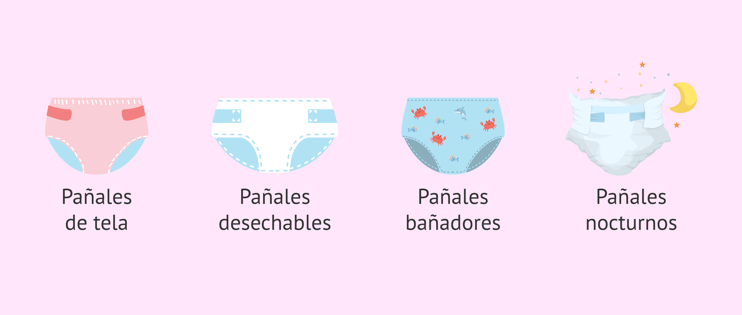 Imagen: Pañales para bebés