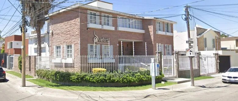 Fachada de la clínica Vefértil