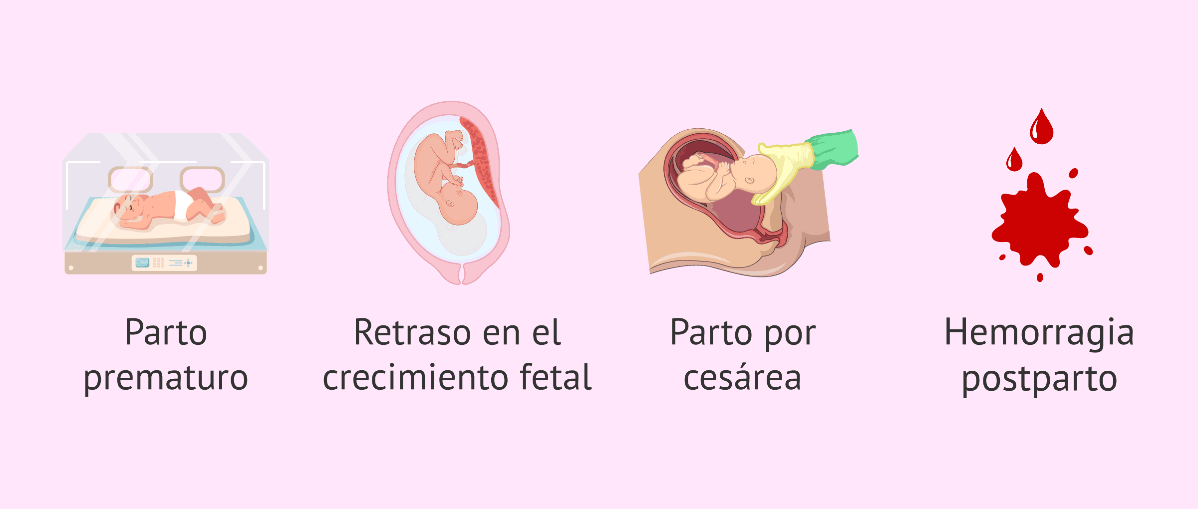 Imagen: Otros riesgos del embarazo después de los 40 años