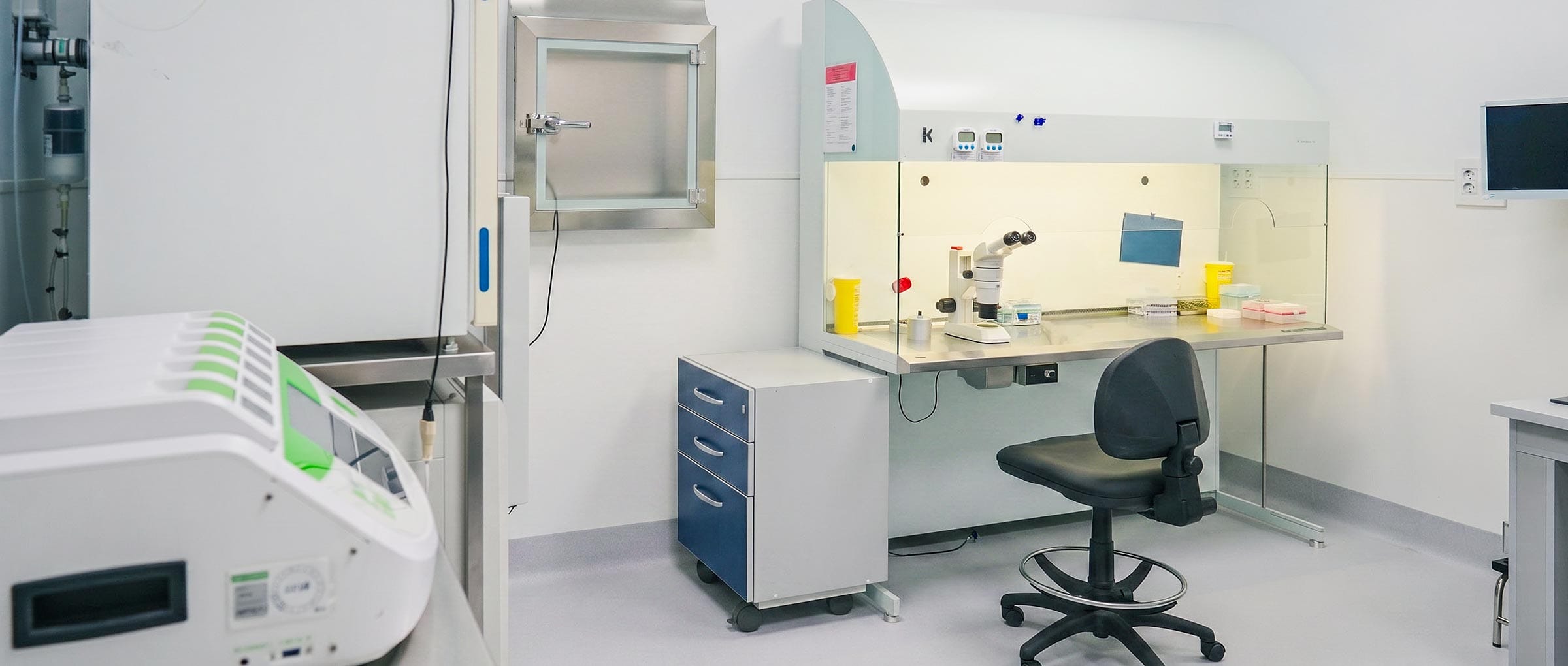 Imagen: Laboratorio de FIV en Vida Recoletas Salud Córdoba