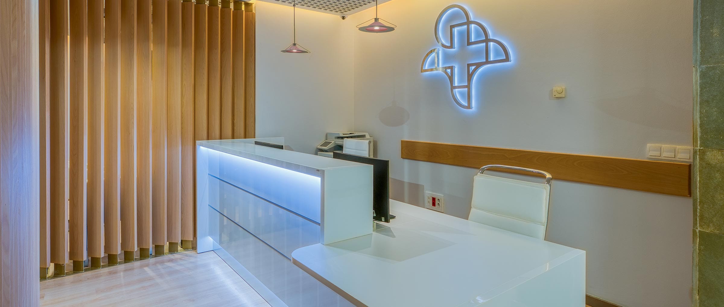 Imagen: Recepción de Vida Recoletas Salud Córdoba