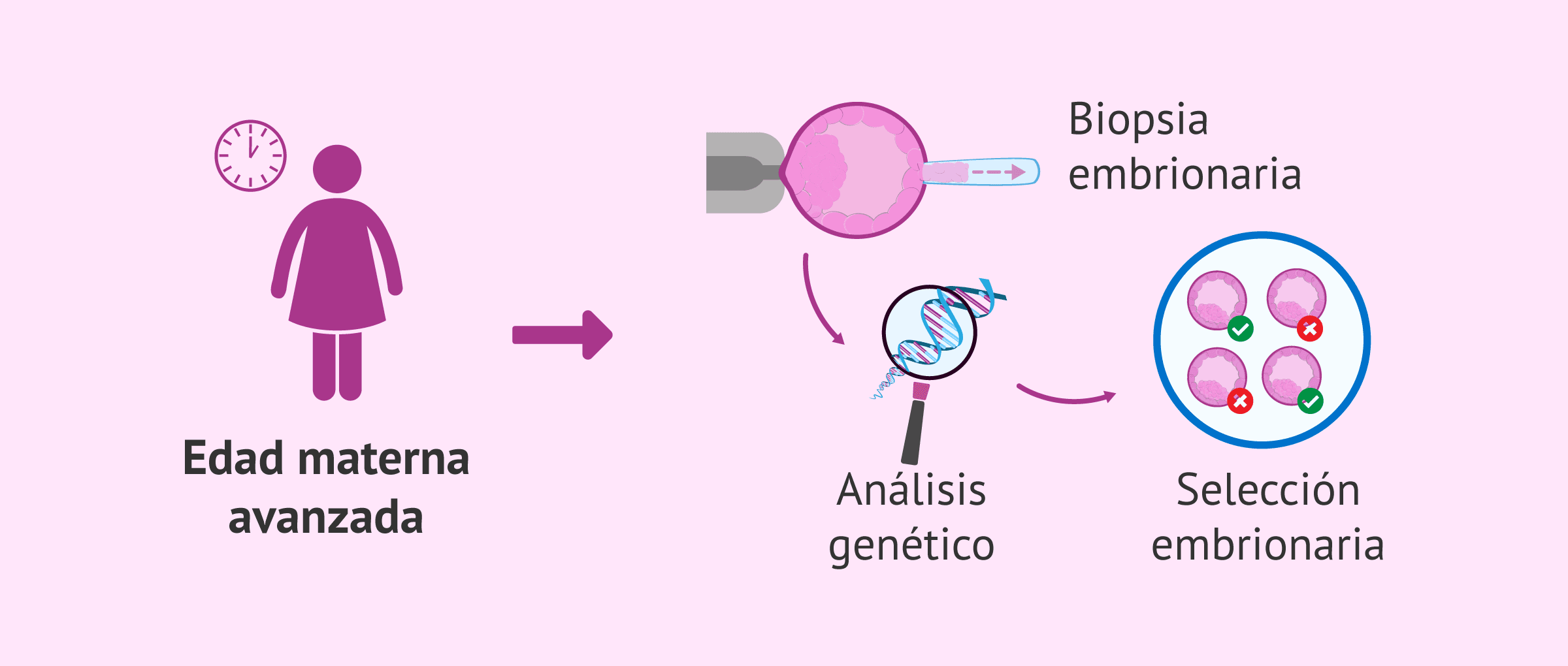 Imagen: PGT como posible solución a los fallos de implantación