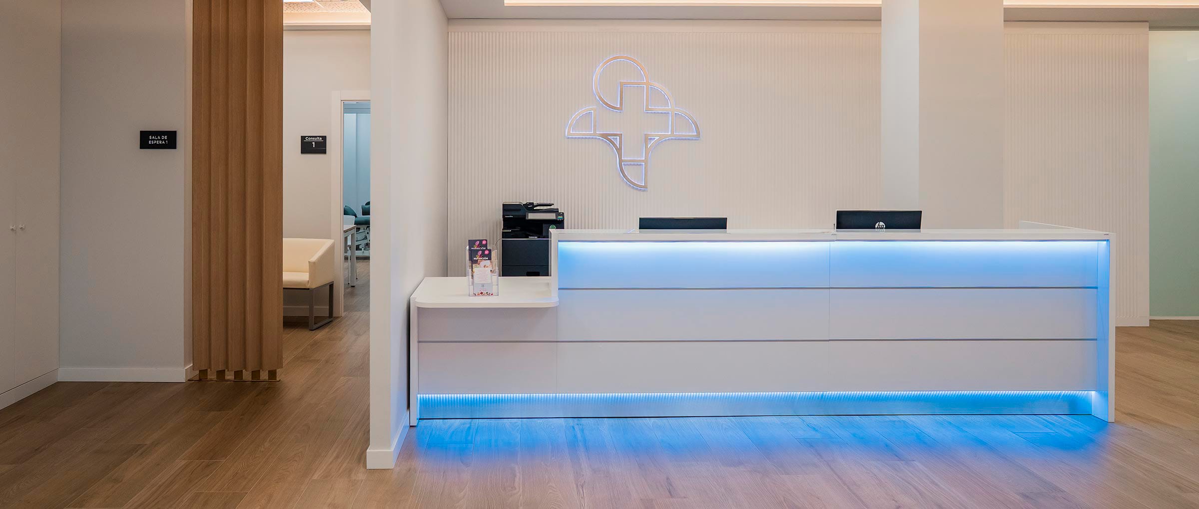 Imagen: Recepción de Vida Recoletas Salud Salamanca