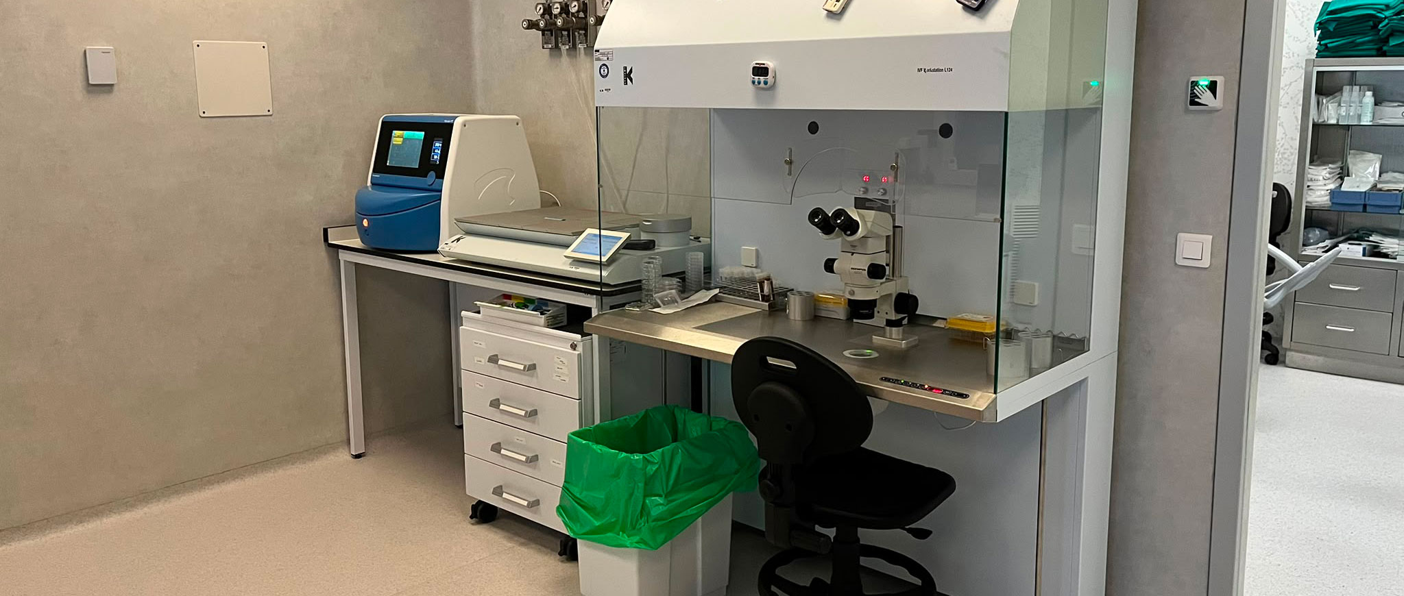 Imagen: Laboratorio de HM Fertility Center - HM Nuevo Norte