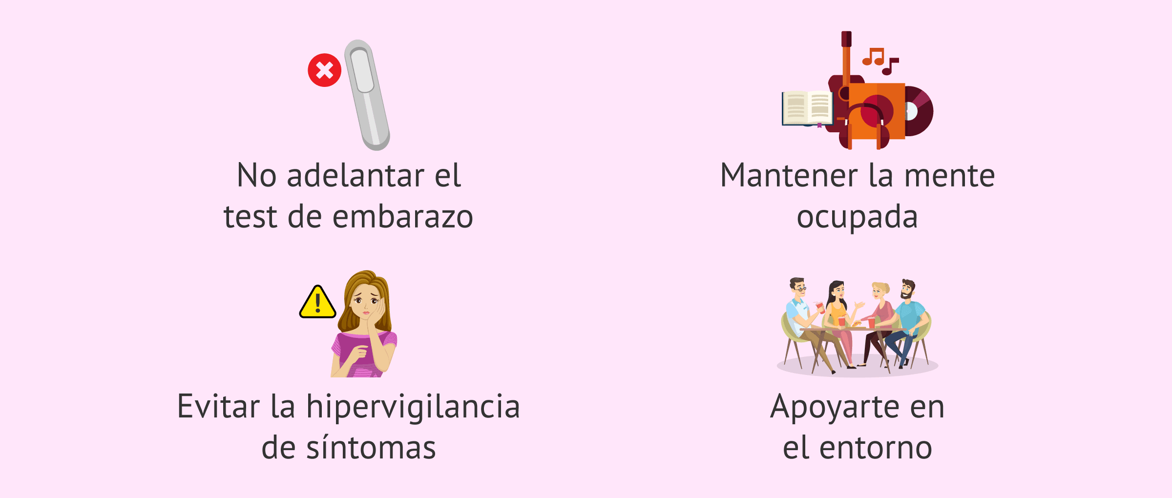 Imagen: Recomendaciones a nivel para la gestión emocional durante la betaespera