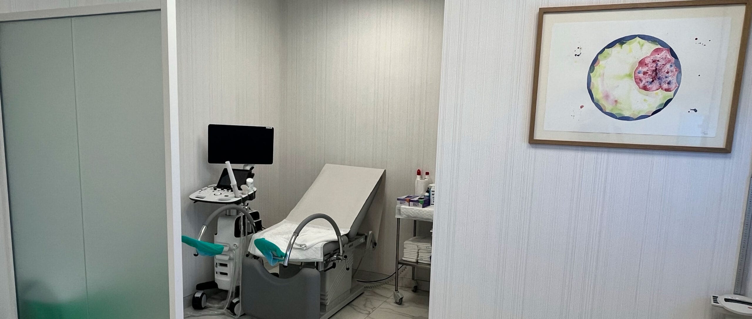 Imagen: Zona de exploración de HM Fertility Center - HM Nuevo Norte